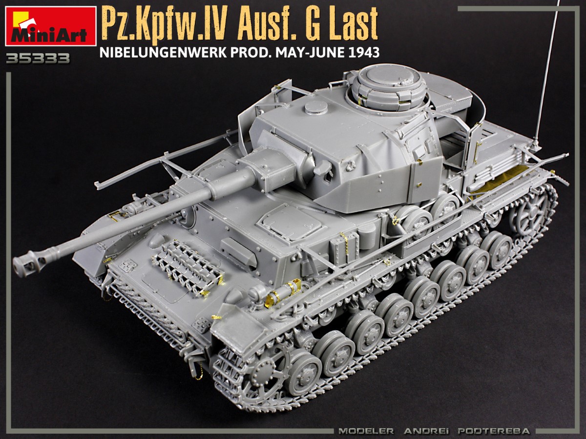 Miniart 1/35 Pz.Kpfw.IV Ausf G Last / H Early # 35333