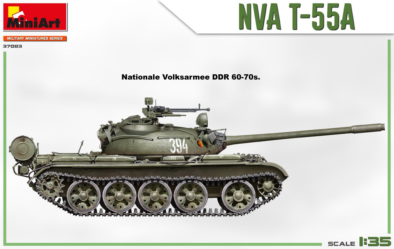 Miniart 1/35 NVA T-55A # 37083