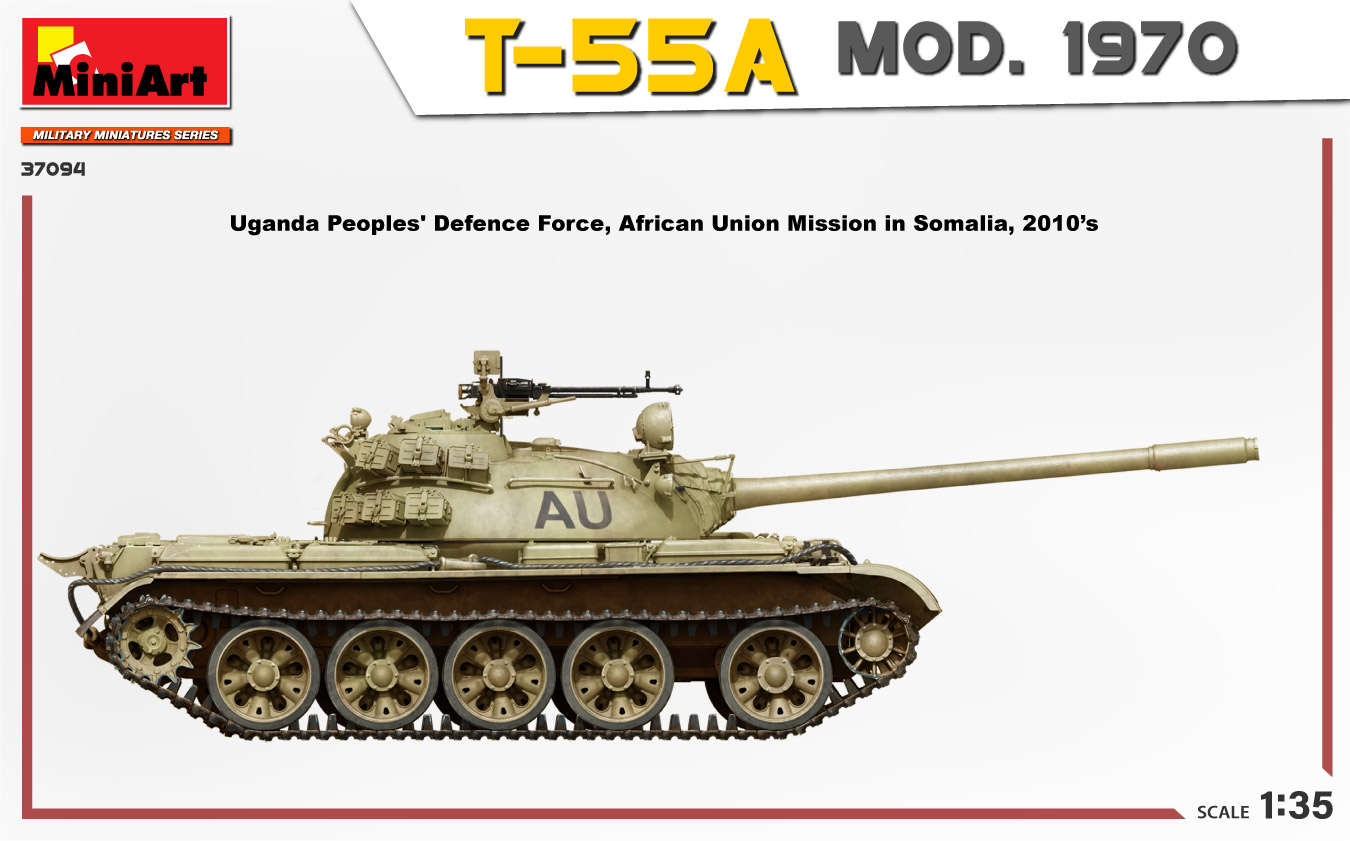 Miniart 1/35 T-55A Mod. 1970 Interior Kit # 37094