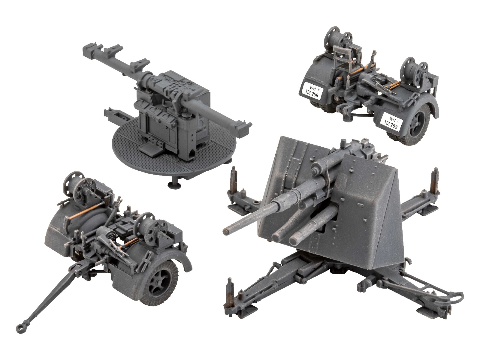 Revell 1/72 8.8cm Flak 37 + Sd.Anh.202 # 03325