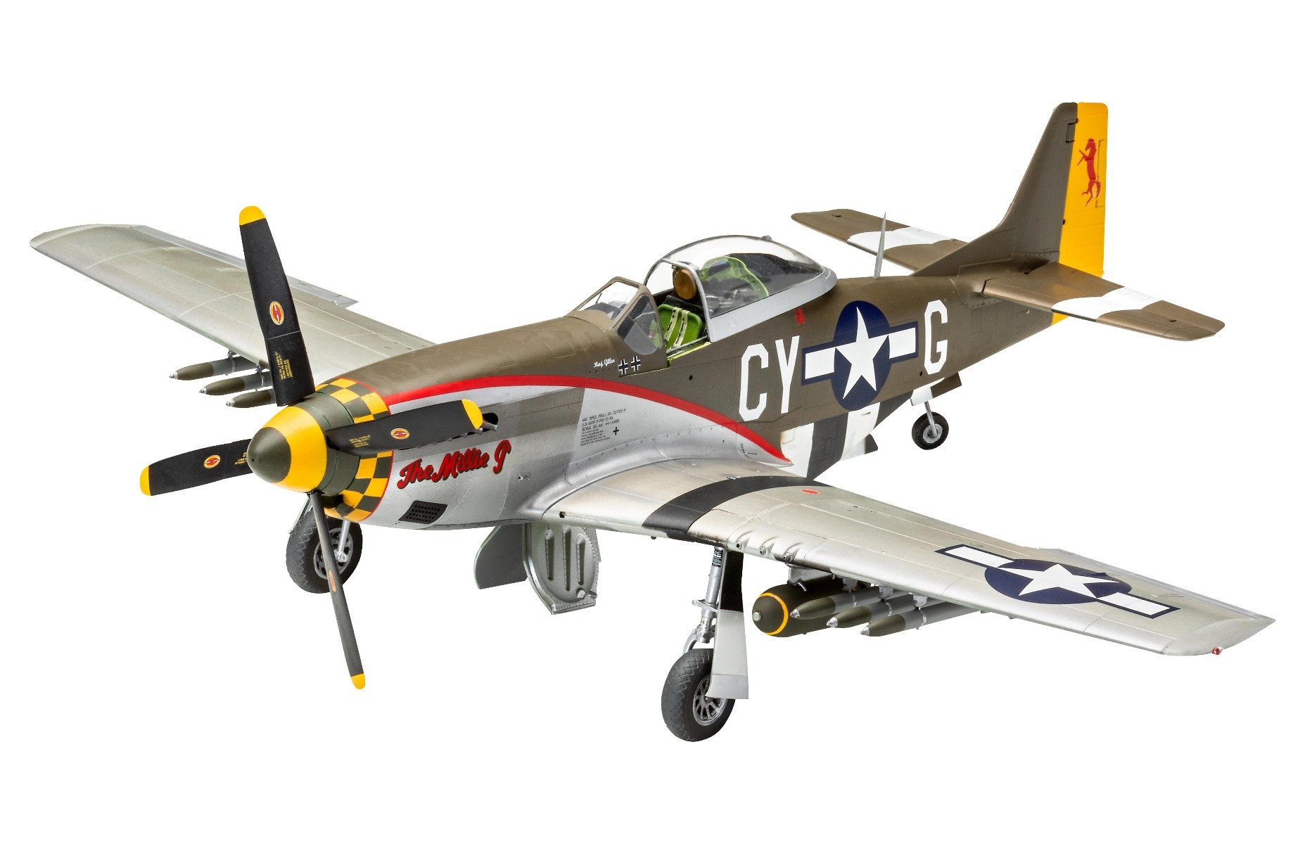 Revell 1/32 North-American P-51D Mustang Late Version # 03838