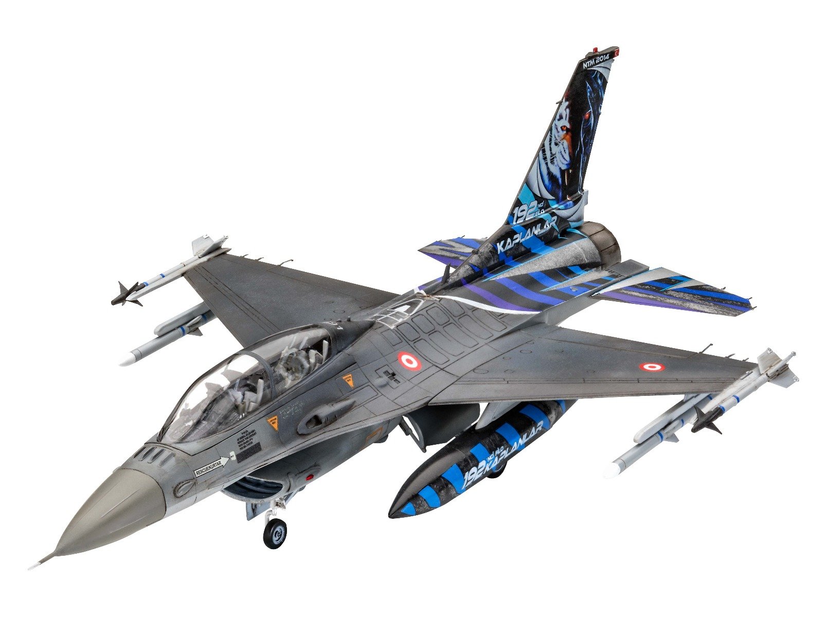 Revell 1/72 Lockheed-Martin F-16D Fighting Falcon # 03844