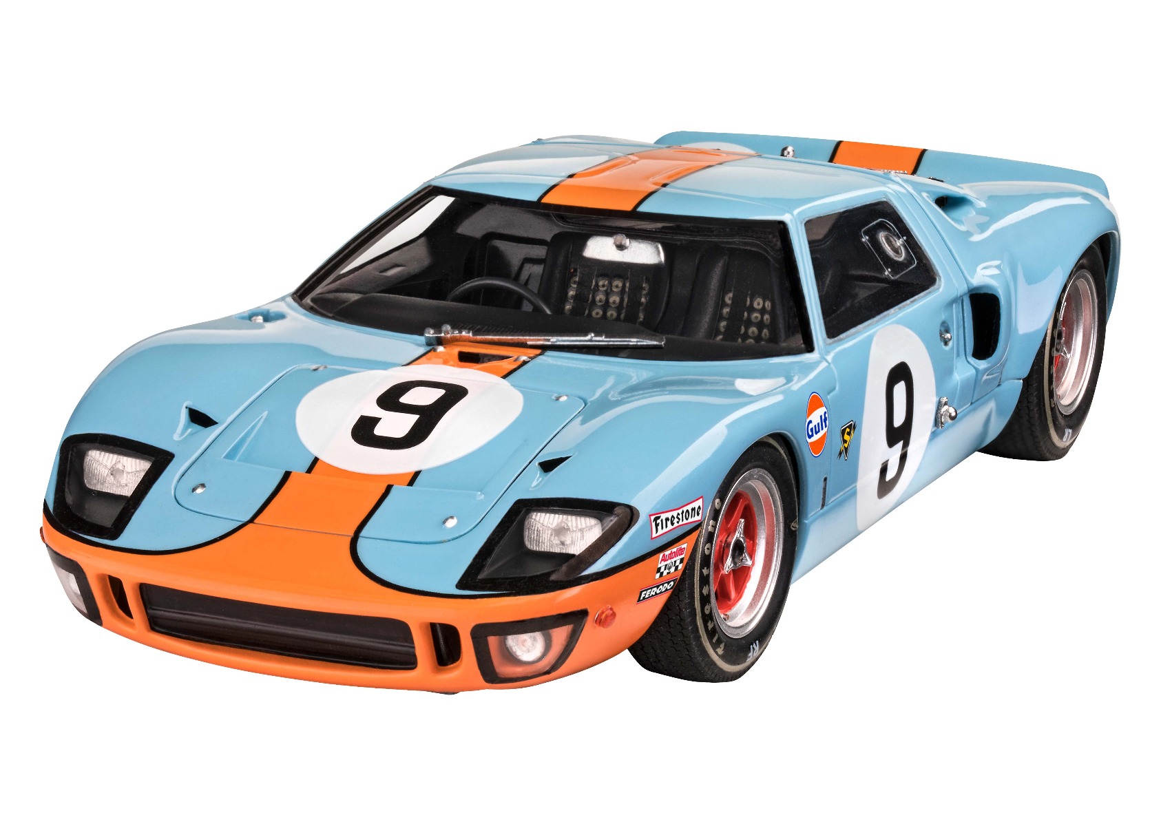 Revell 1/24 Ford GT 40 Le Mans 1968 Limited Edition # 07696