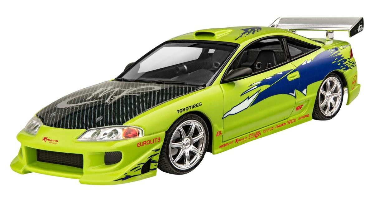 Revell 1/24 Fast & Furious Brians '95 Mitsubishi Eclipse # 07691