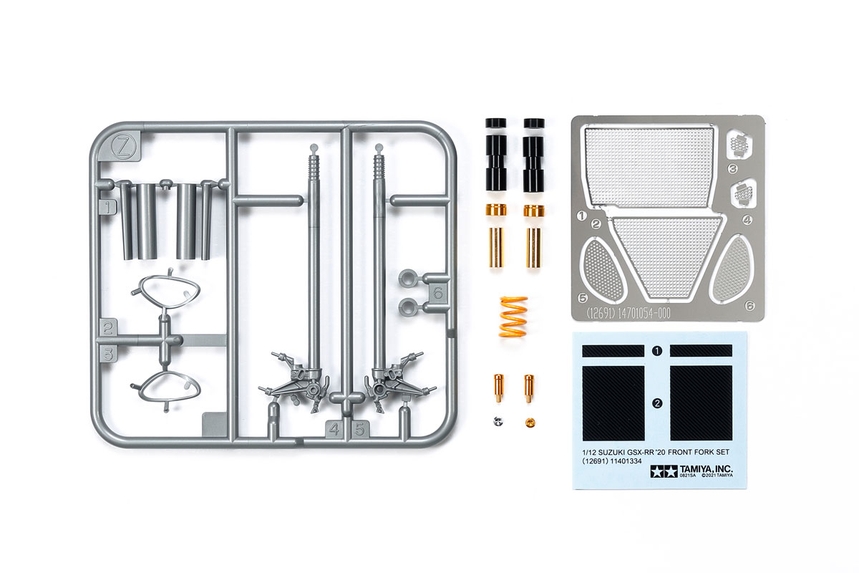 Tamiya 1/12 Suzuki GSX -RR 20 Fork Set # 12691