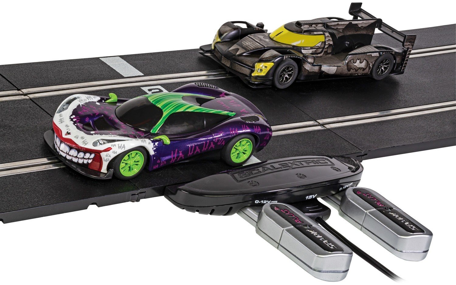 Scalextric Spark Plug Batman vs Joker Race Set # 1415M