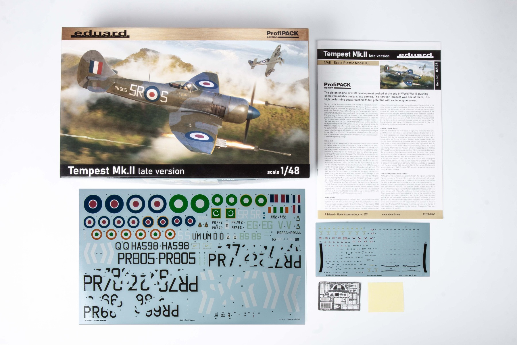 Eduard 1/48 Tempest Mk.II late version Profipack Edition # 82125