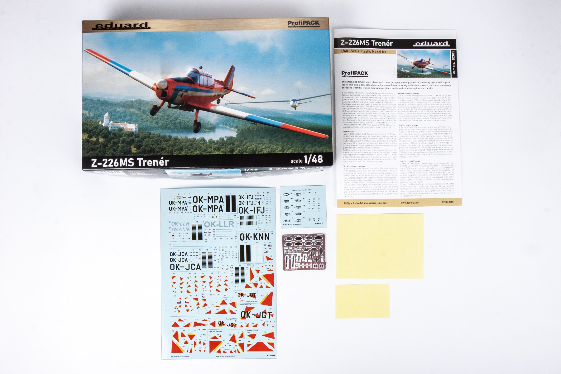 Eduard 1/48 Z-226MS Treer ProfiPACK Edition Kit # 82182