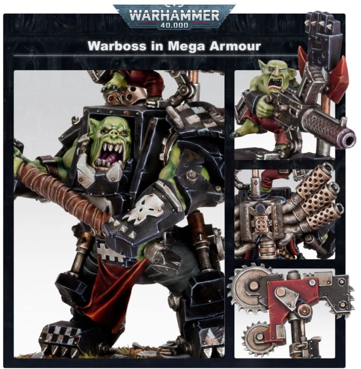 Games Workshop Warboss in Mega Armour - Orks # 50-56