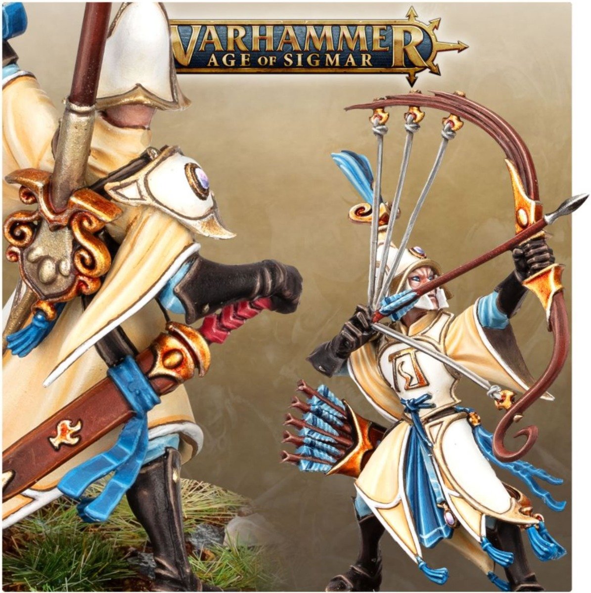 Games Workshop Lumineth - Vanari Auralan Sentinels # 87-58