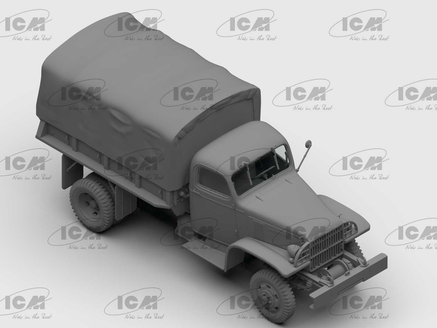 ICM 1/35 G7117 with WWII Soviet Drivers # 35594