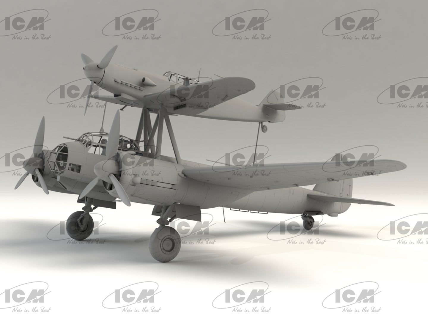 ICM 1/48 Mistel S1, German Composite Training Aircraft # 48101