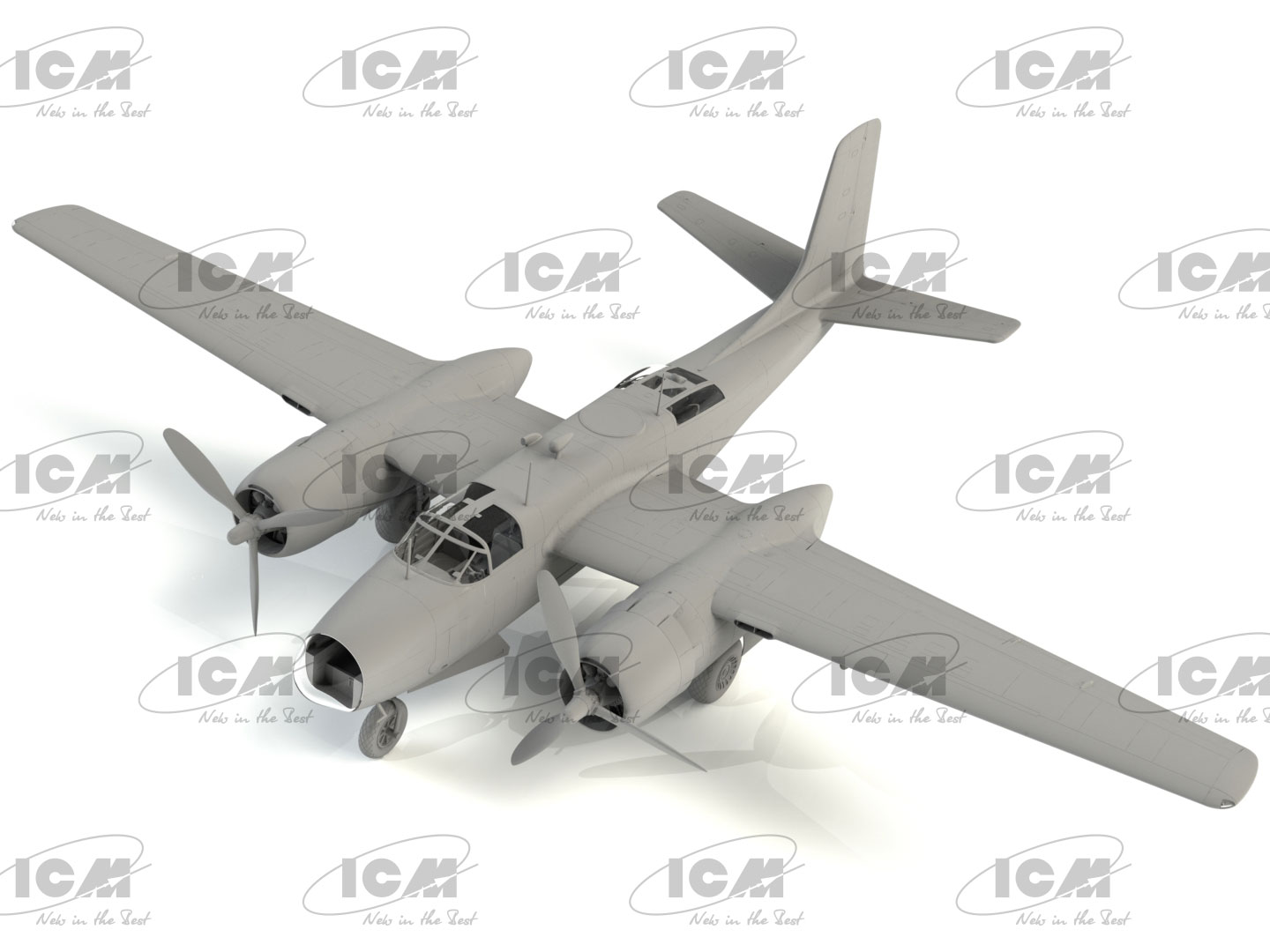 ICM 1/48 JD-1D Invader, US Navy Utility Aircraft # 48287