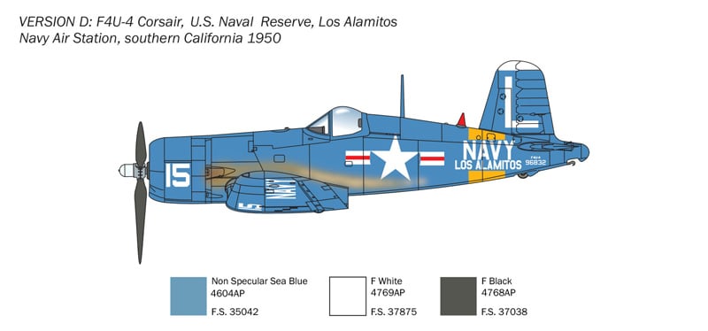 Italeri 1/72 F-4U/4B Korean War # 1453