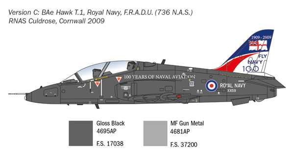 Italeri 1/48 BAE Hawk T Mk.1 # 2813