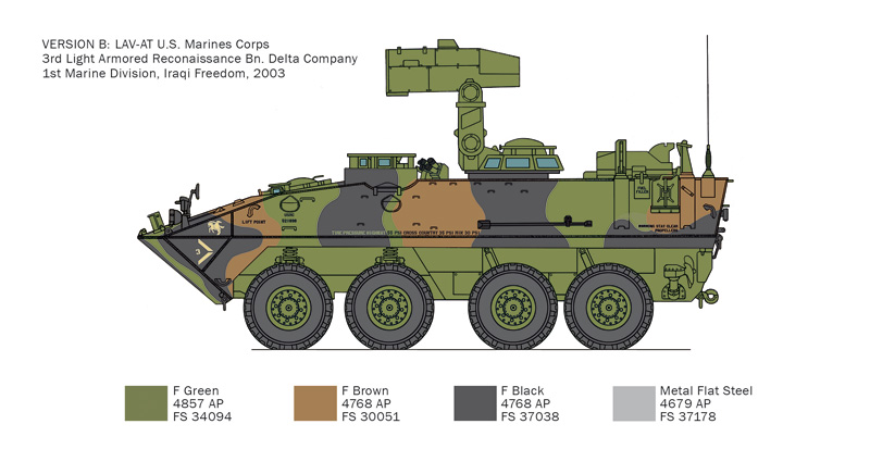 Italeri 1/35 LAV-25 TUA # 6588