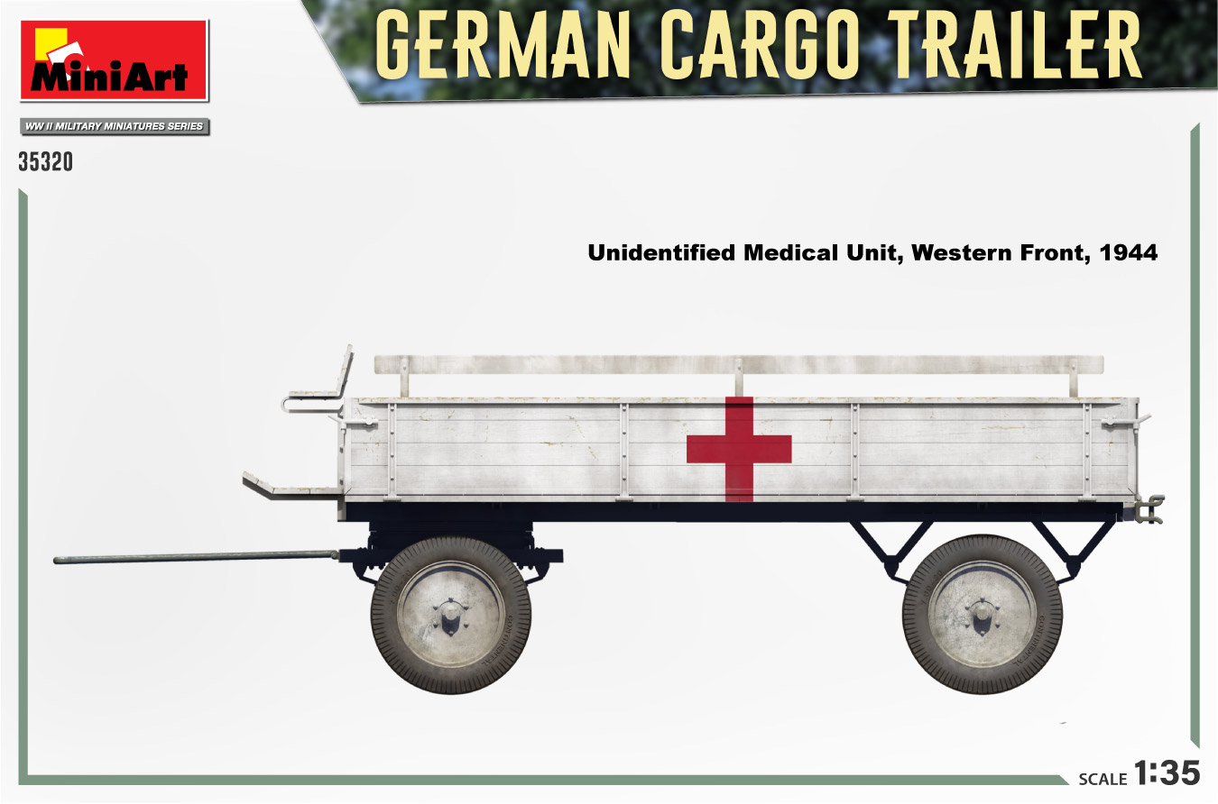 Miniart 1/35 German Cargo Trailer # 35320