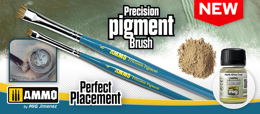 Ammo Mig Jimenez Precision Pigment Brush