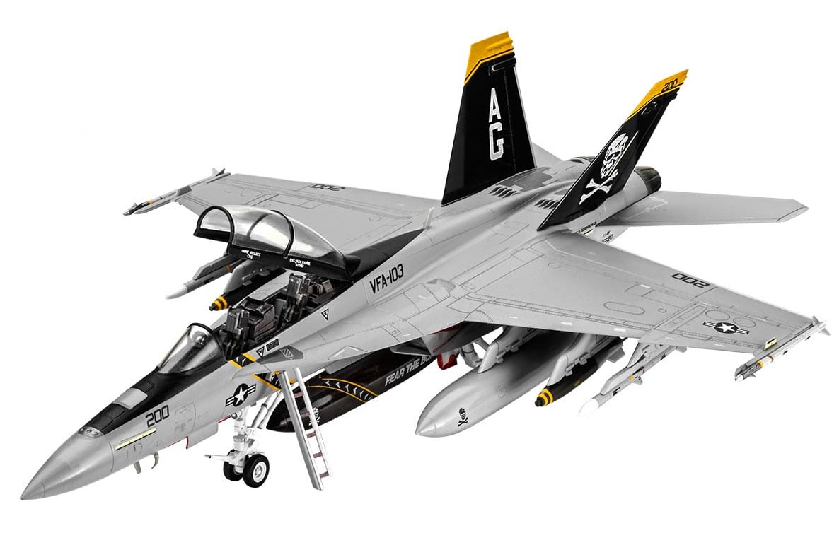 Revell 1/72 McDonnell-Douglas F/A-18F Super Hornet # 03834