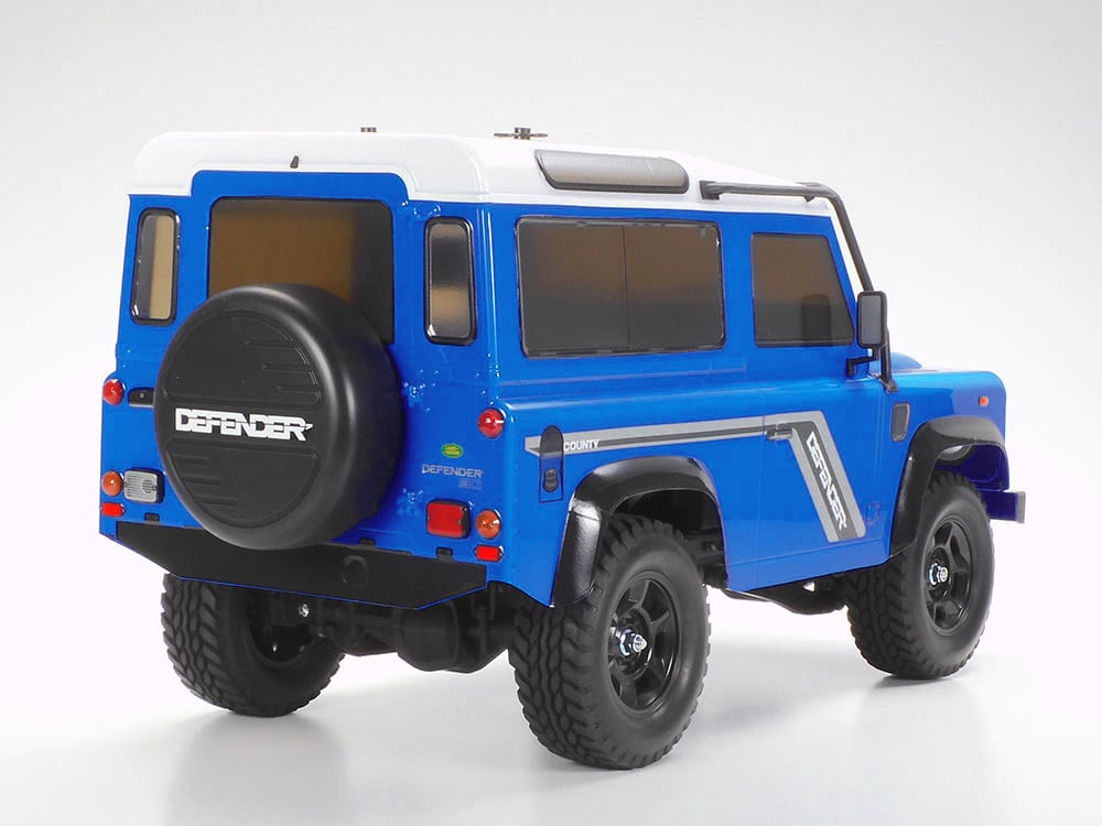 Tamiya 1/10 1990 Land Rover Defender 90 (Light Blue Painted Body) (CC-02) # 47478