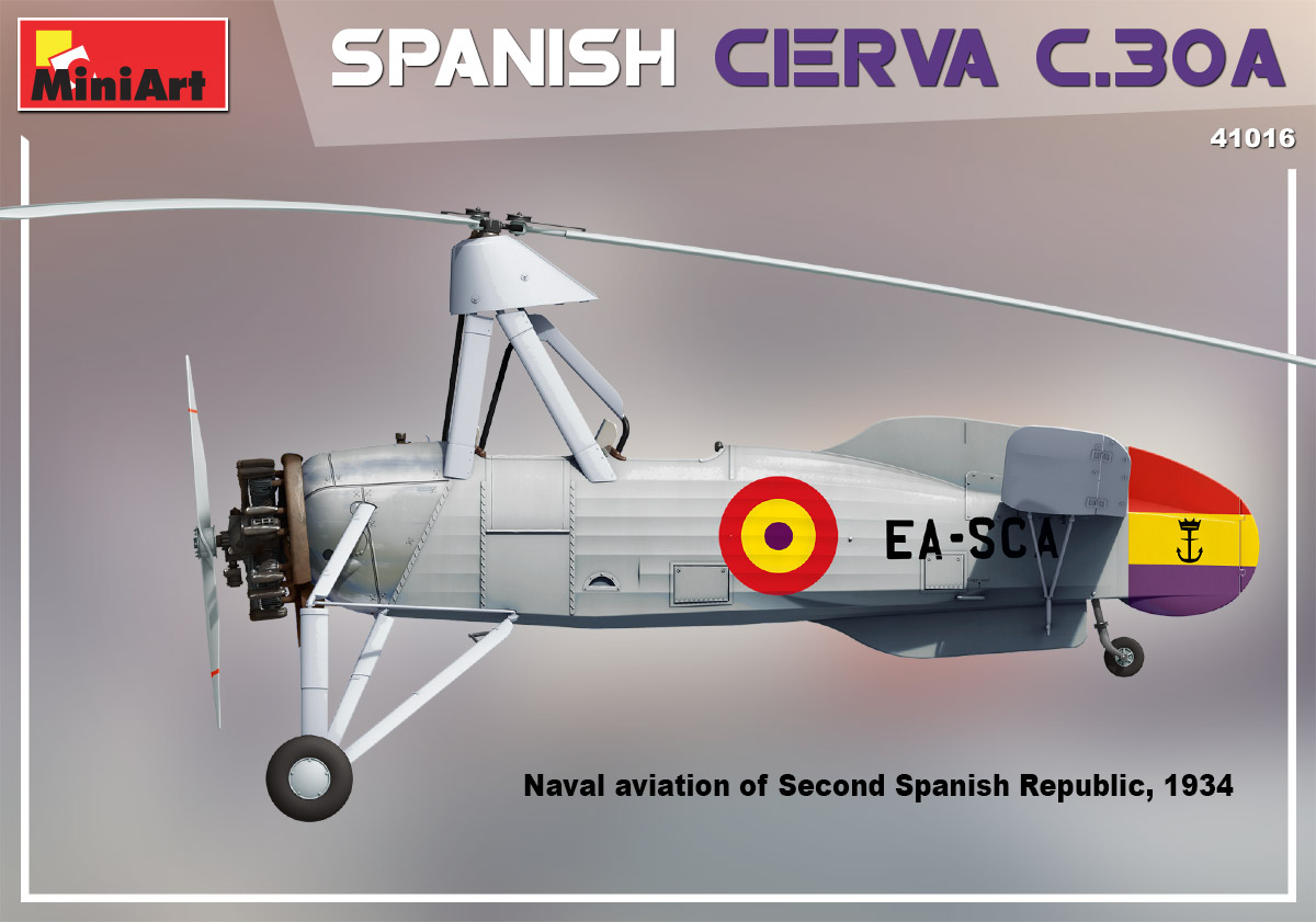 Miniart 1/35 Spanish Cierva C.30A # 41016