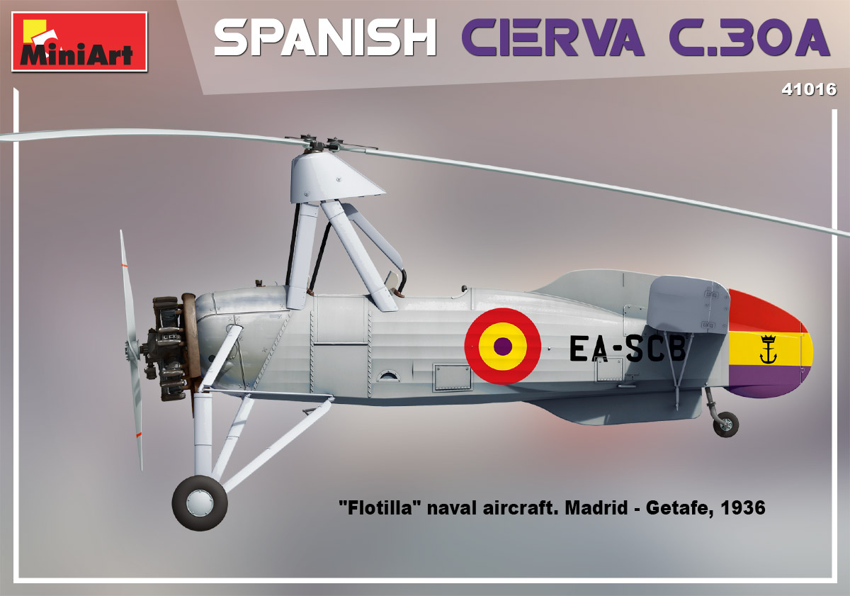 Miniart 1/35 Spanish Cierva C.30A # 41016