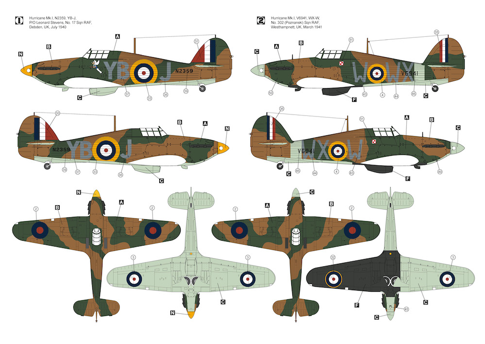 Hobby 2000 1/48 Hawker Hurricane Mk.IA # 48013