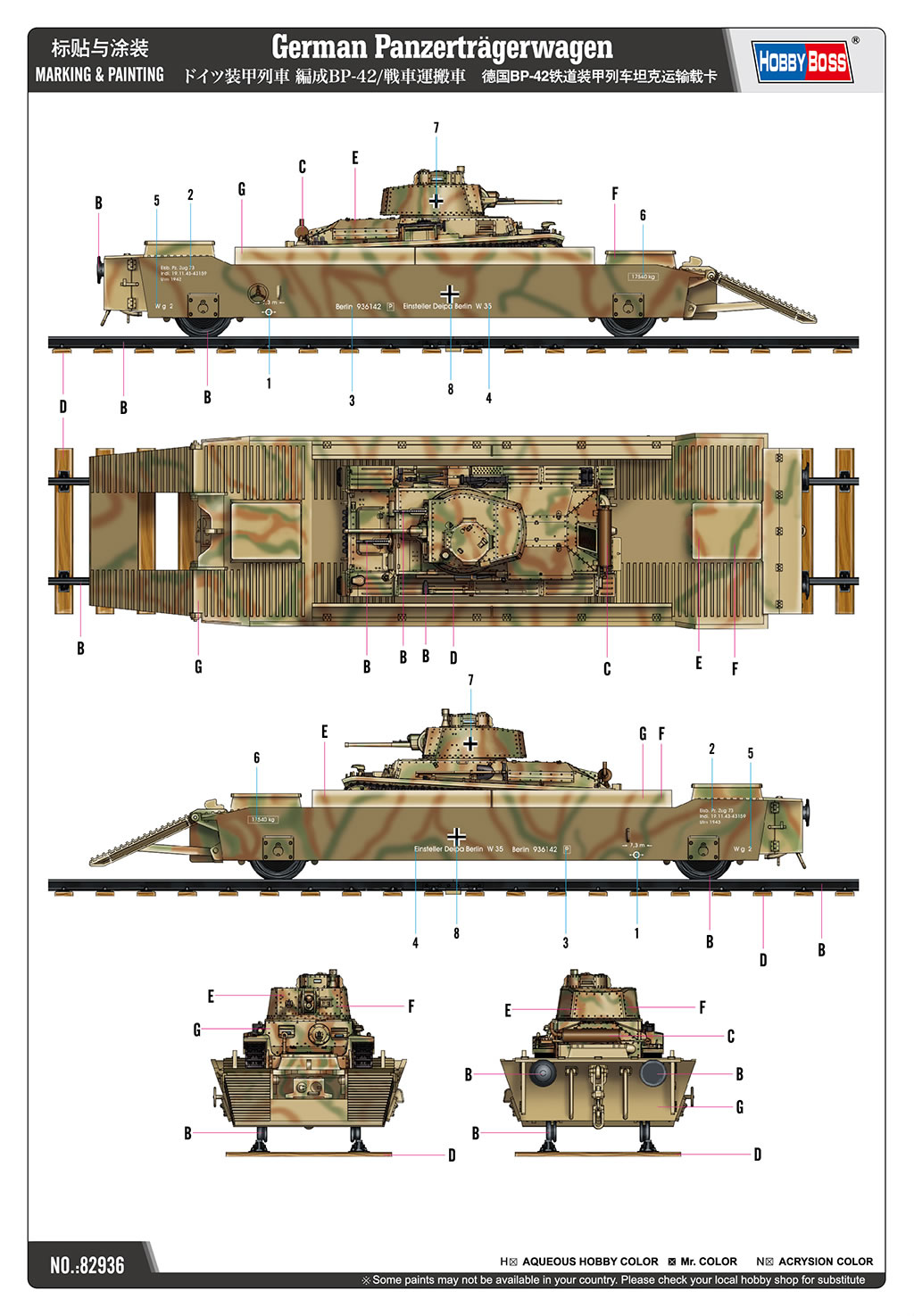 Hobbyboss 1/72 German Panzertragerwagen # 82936