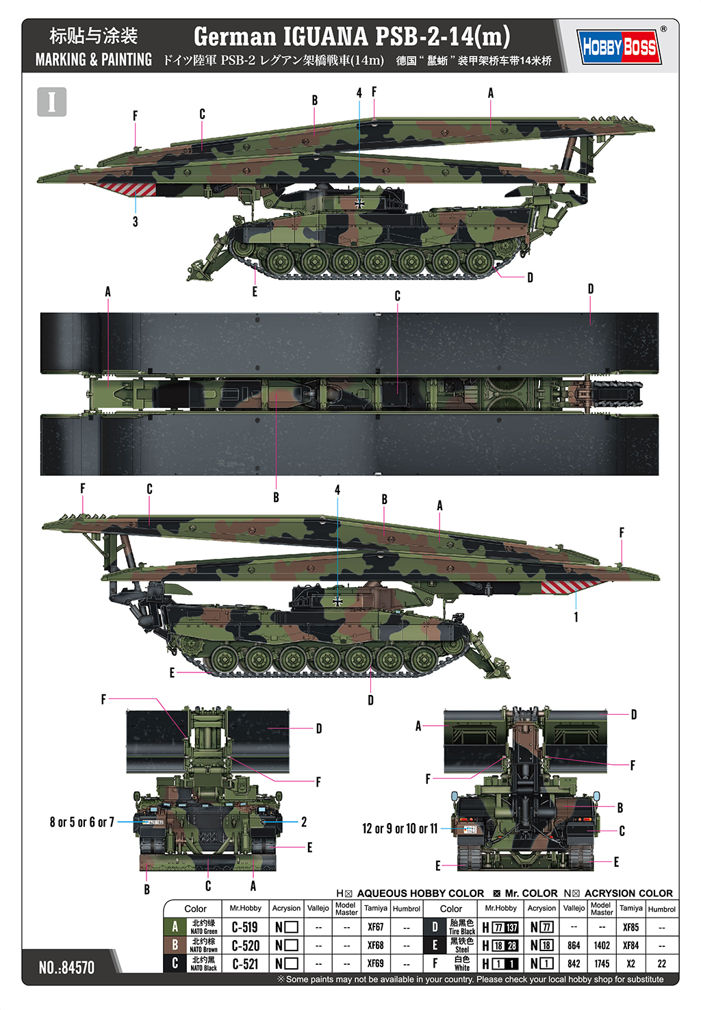 Hobbyboss 1/35 German IGUANA PSB-2-14(m) # 84570