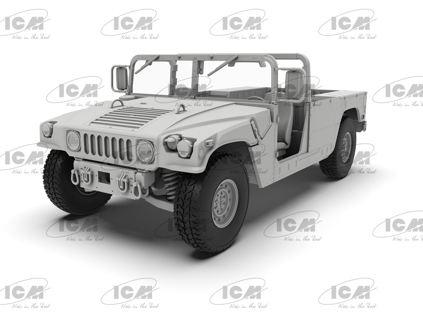 ICM 1/35 Humvee M1097A2  # 35435