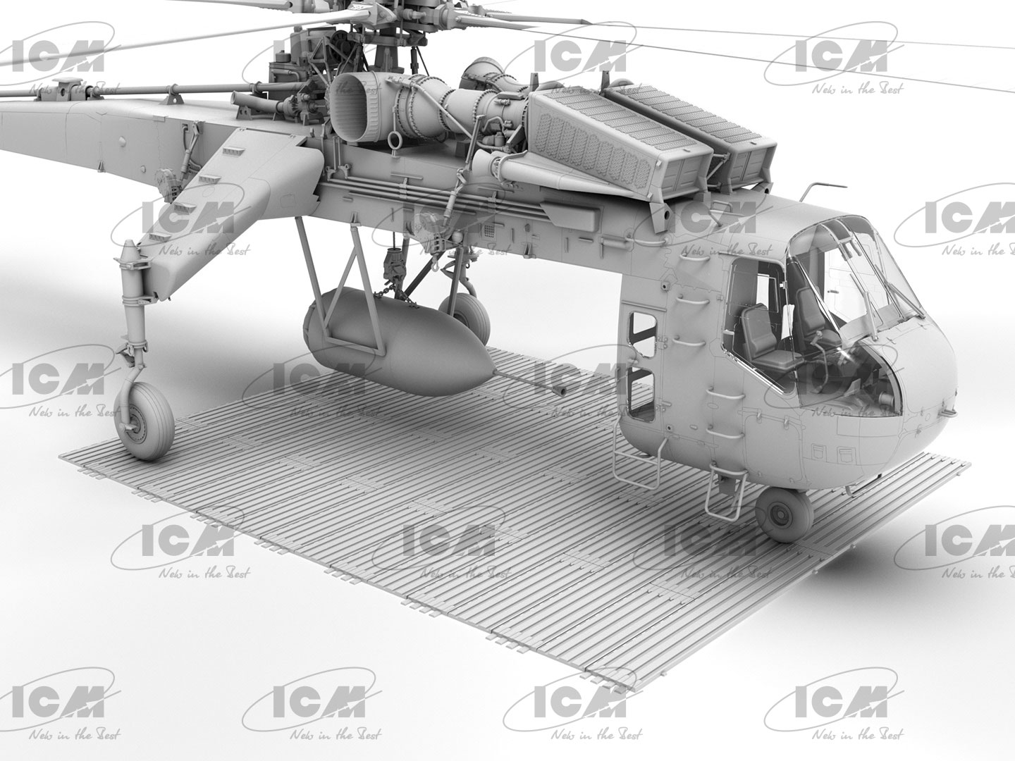 ICM 1/35 M8A1 US Landing Mat (210x336 mm) # 53200