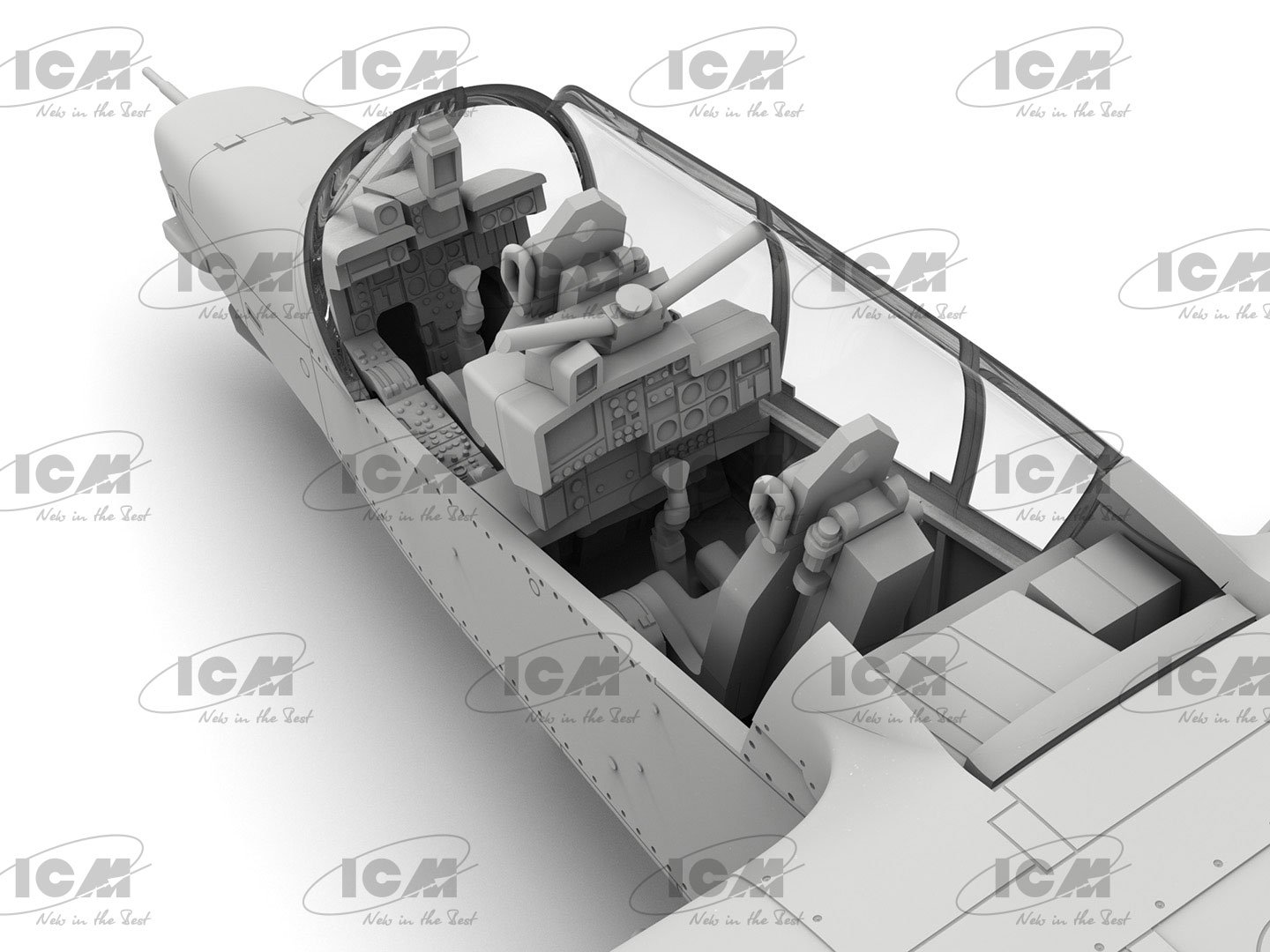 ICM 1/72 North-American/Rockwell OV-10D+ Bronco, US Attack and Observation Aircraft # 72186