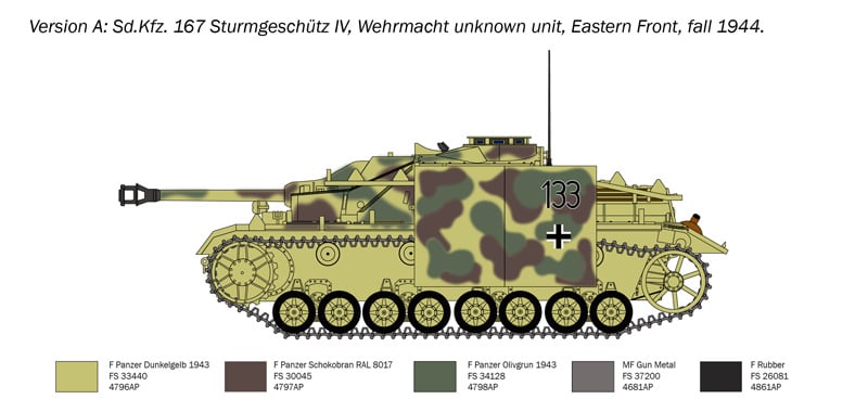 Italeri 1/35 Sturmgeschutz/StuG.IV # 0223