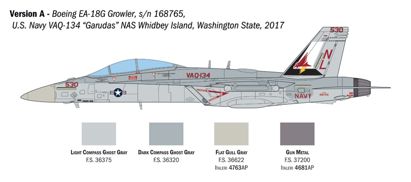 Italeri 1/48 Boeing EA-18G Growler # 2824