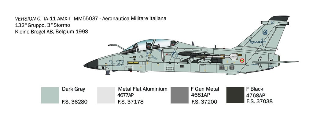 Italeri 1/72 AMX-T Twin Seater # 1471