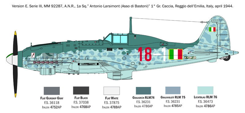 Italeri 1/32 Macchi MC.205 “Veltro” # 2519