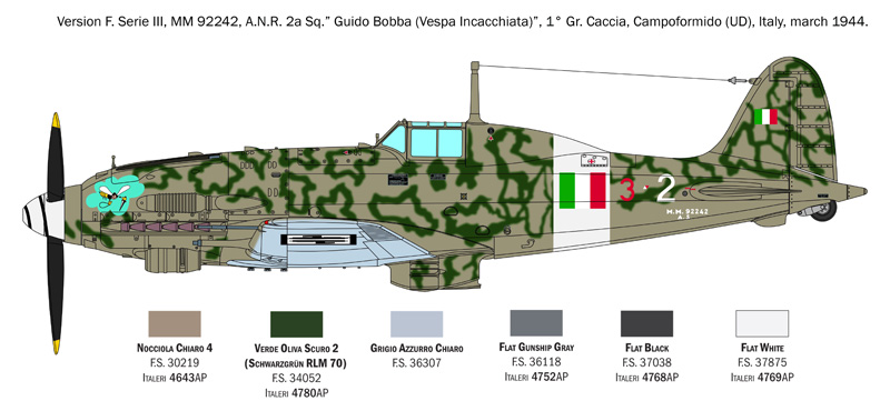 Italeri 1/32 Macchi MC.205 “Veltro” # 2519