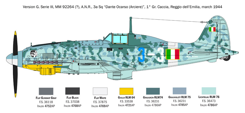 Italeri 1/32 Macchi MC.205 “Veltro” # 2519