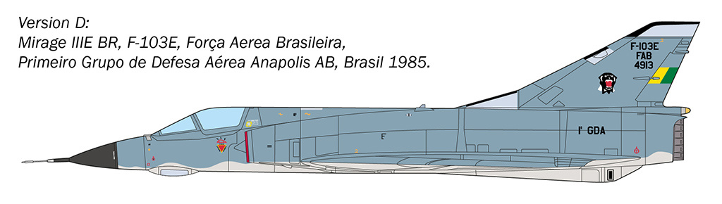 Italeri 1/48 Dassault-Mirage III # 2816