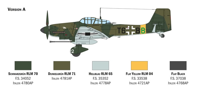 Italeri 1/48 Junkers Ju-87 G-1 Stuka Kanonenvogel # 2830