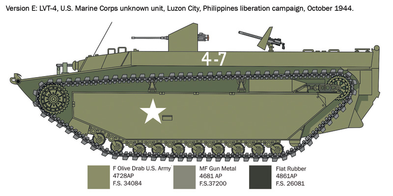 Italeri 1/35 LVT-4 Water Buffalo # 6752