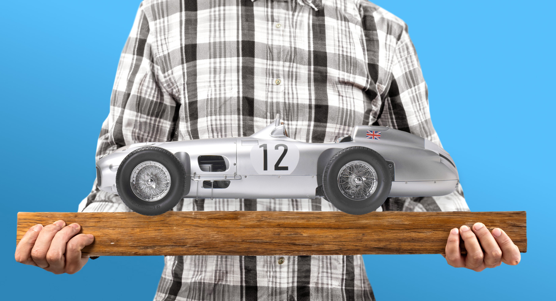 IXO Collections 1/8 Mercedes-Benz W196 R Stirling Moss #12 # IXCMRMFK