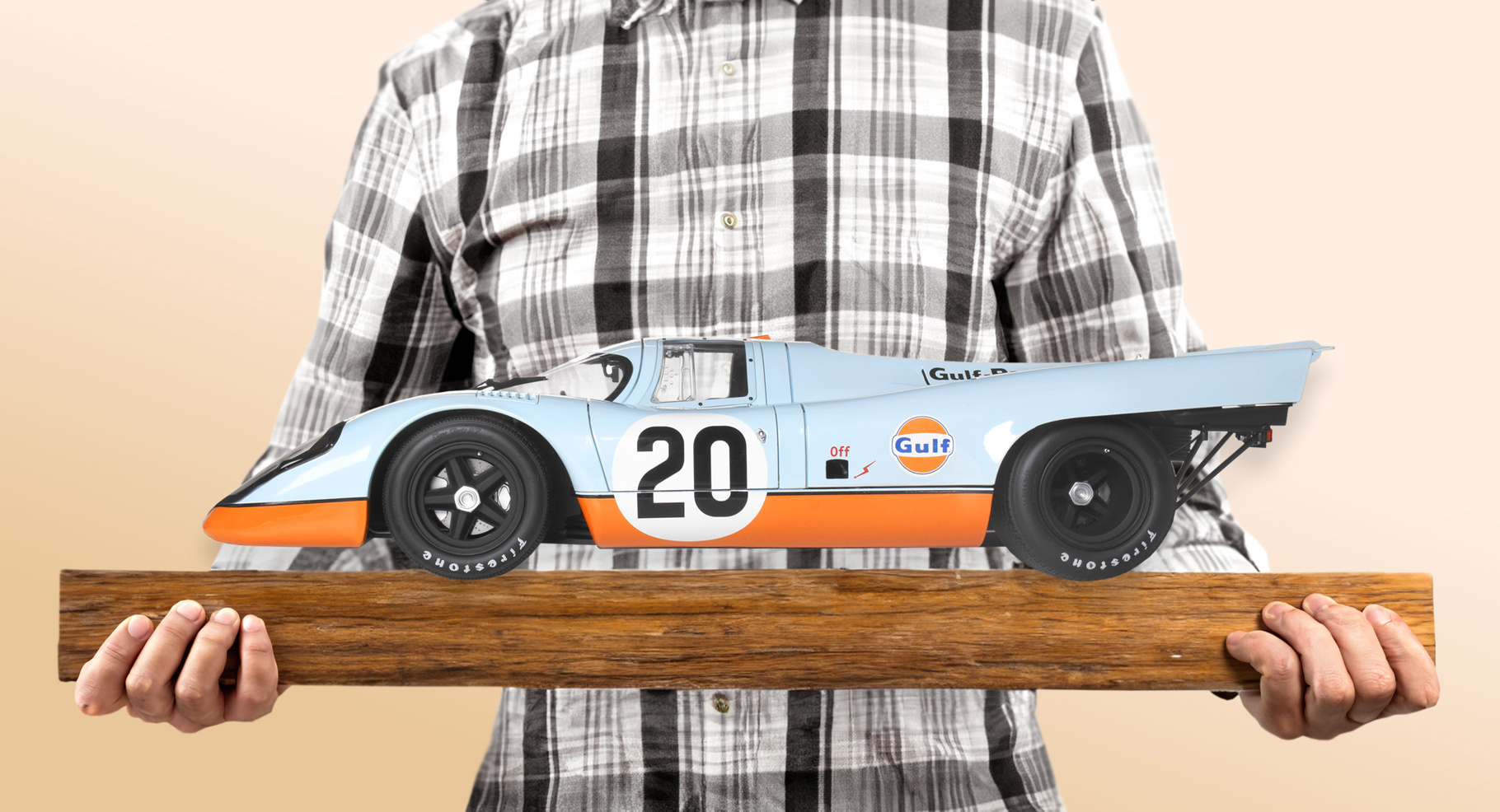 IXO Collections 1/8 Porsche 917 KH #20 Gulf Livery # IXCPORFK