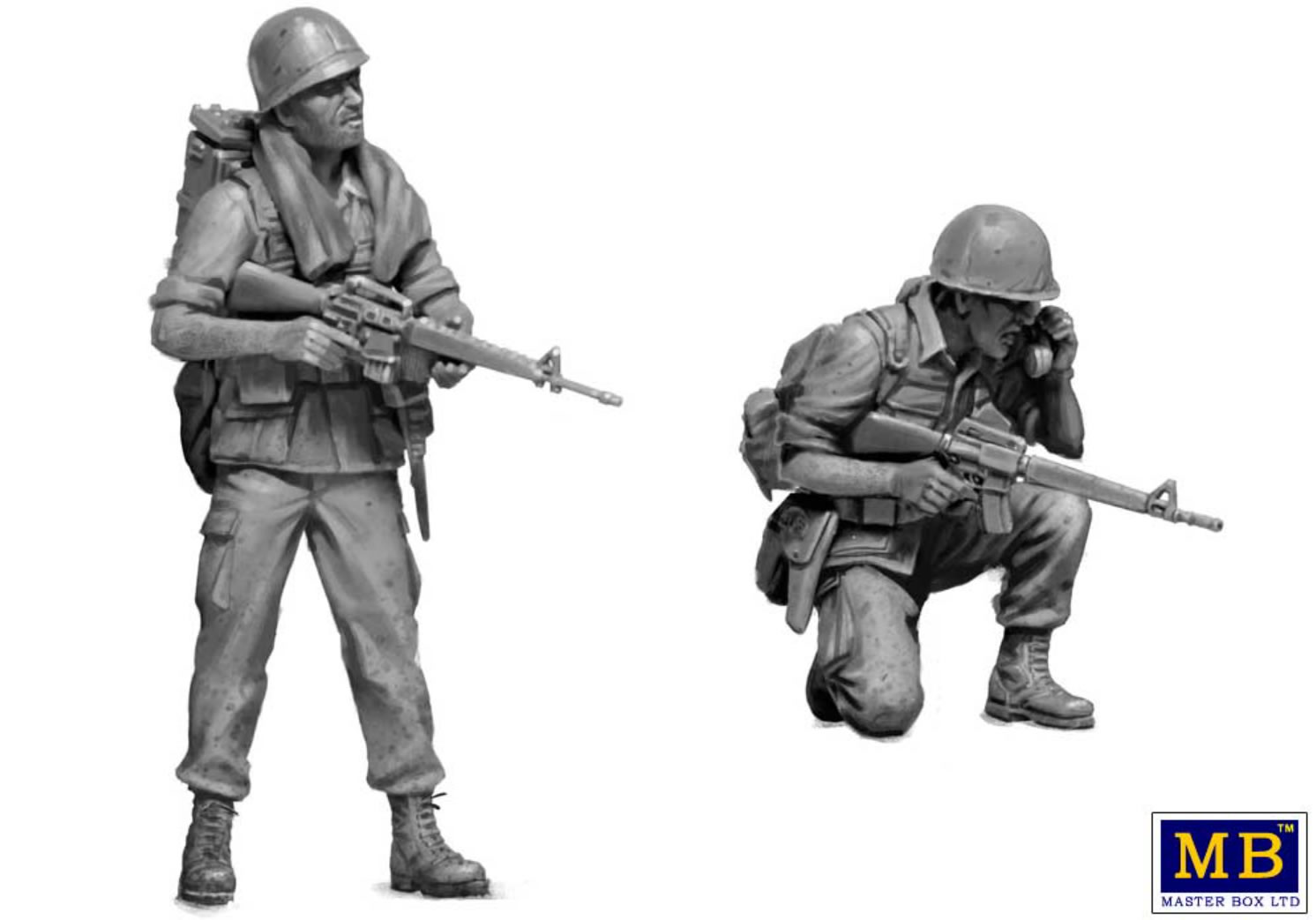 MasterBox 1/35 Dog Patrol "Vietnam War Series" # 35238