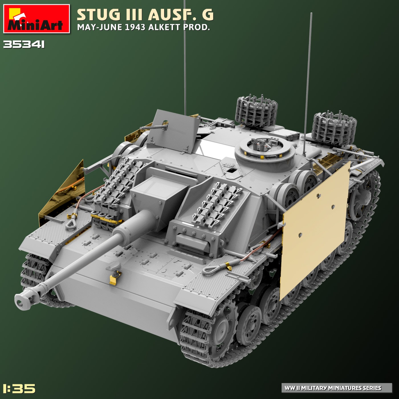 Miniart 1/35 StuG III Ausf. G May-June 1943 Alkett Prod # 35341