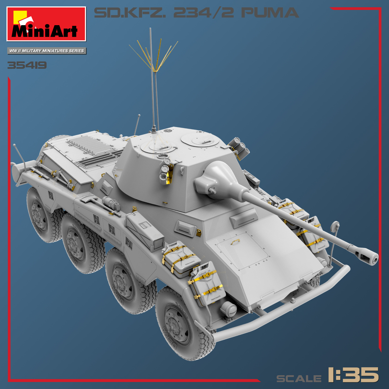 Miniart 1/35 Sd.Kfz.234/2 Puma # 35419