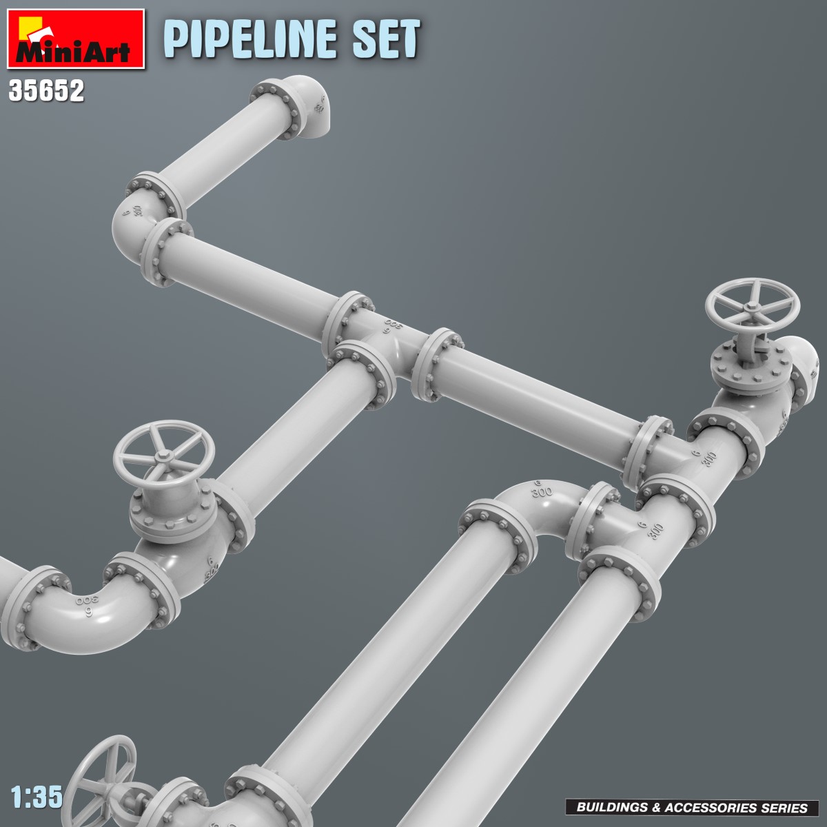 Miniart 1/35 Pipeline Set # 35652