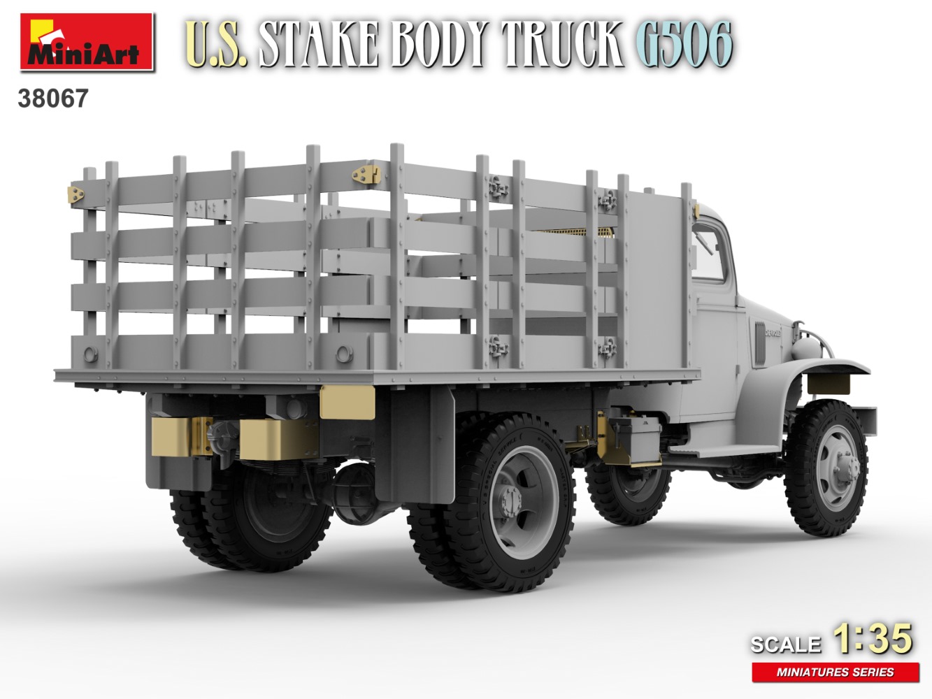 Miniart 1/35 US Stake Body Truck G506 # 38067