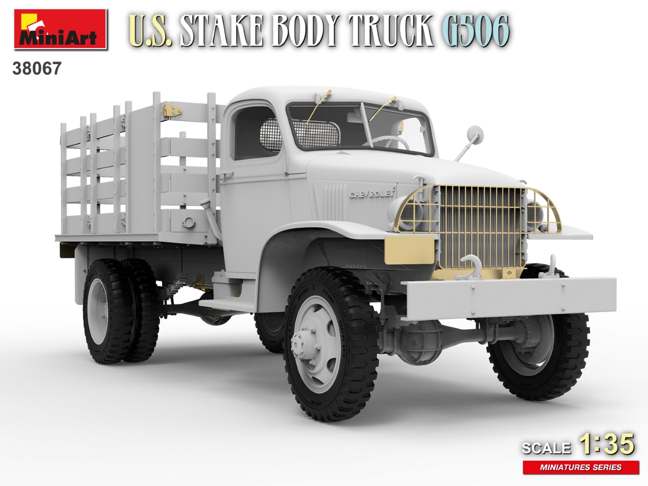 Miniart 1/35 US Stake Body Truck G506 # 38067