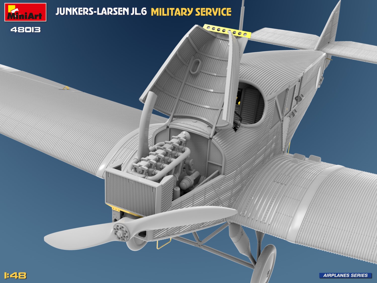 Miniart 1/48 Junkers-Larsen JL.6 Military Service # 48013